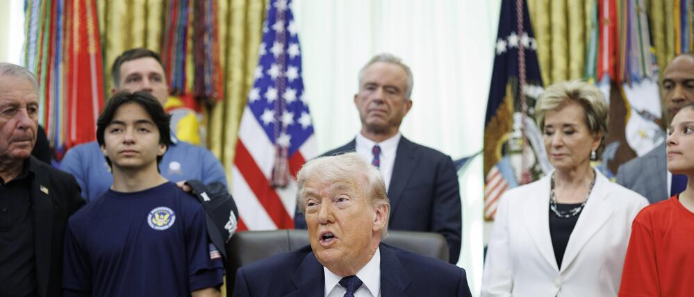 „Ich trainiere so viel, ungefähr eine Minute am Tag“: Trump spricht über seine „Fitnessroutine“