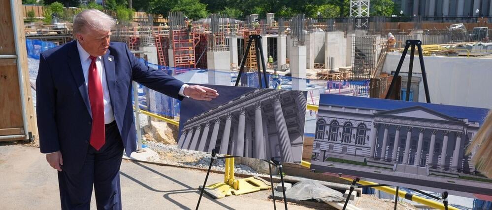 Sollte Bürger eigentlich nichts kosten: Offenbar fließt doch Steuergeld in Trumps Ballsaal-Projekt