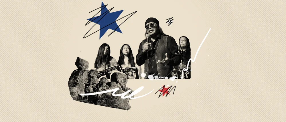 Tagesspiegel Plus Indigener Aktivist über 250 Jahre USA: „Die amerikanische Flagge verkörpert das Land, das uns genommen wurde“