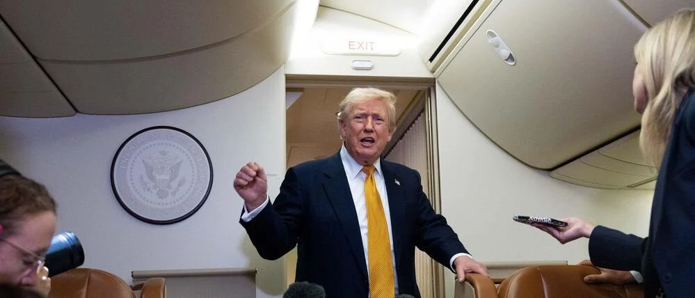 „Ich bin die Nummer 1 der Liste“: Trump witzelt über Anschlag auf Air Force One
