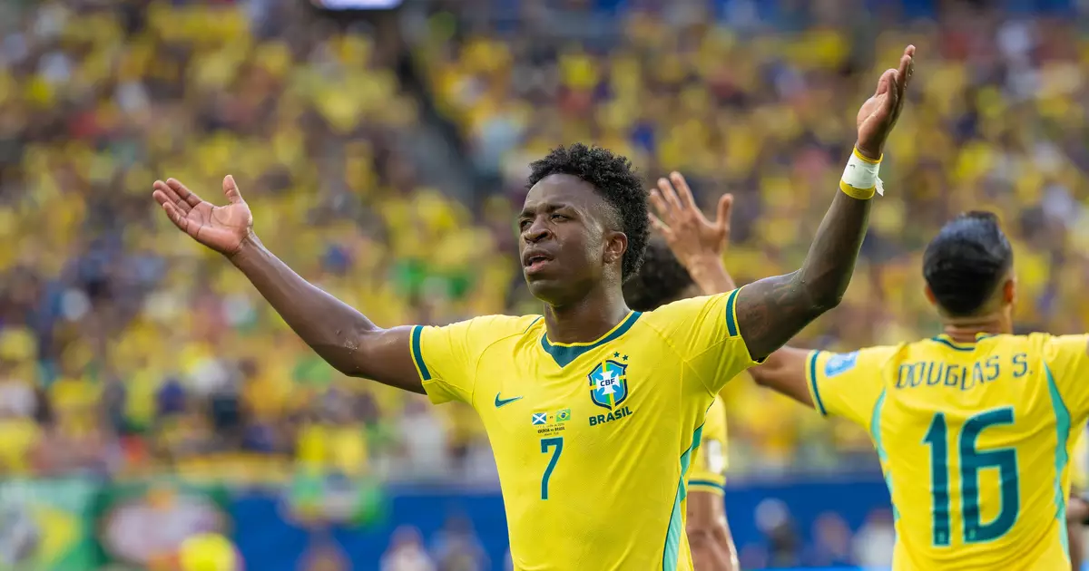 O que mudou no jogo de Vini Jr. para ele viver na Copa seu melhor momento pela Seleção