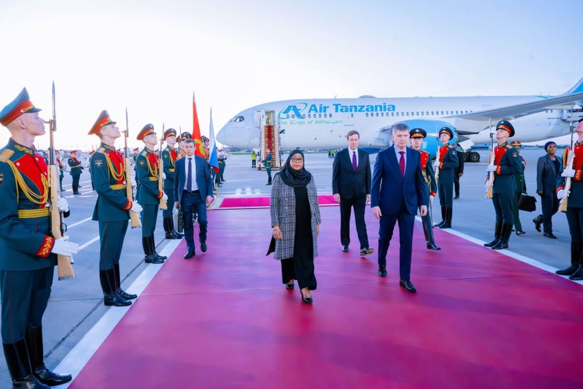 Samia set for bilateral talks with Putin at Kremlin