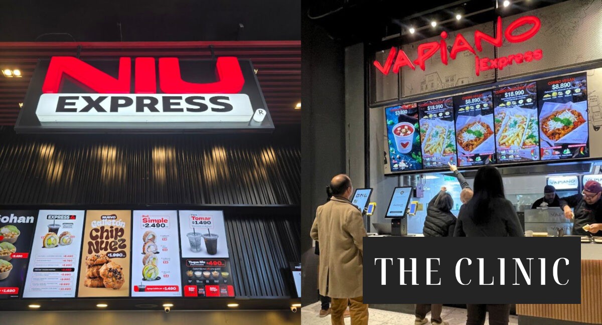 El formato “express” que gana terreno entre cadena de restaurantes: el salto de Niu Sushi y Vapiano a los patios de comida