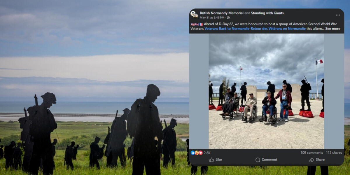 Freedom has a cost d day veteran tells normandy children