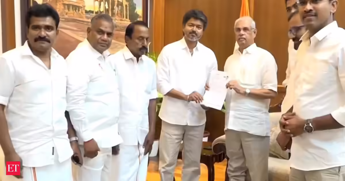 Tamil Nadu Lok Bhavan says Guv told Vijay TVK does not have majority to form govt
