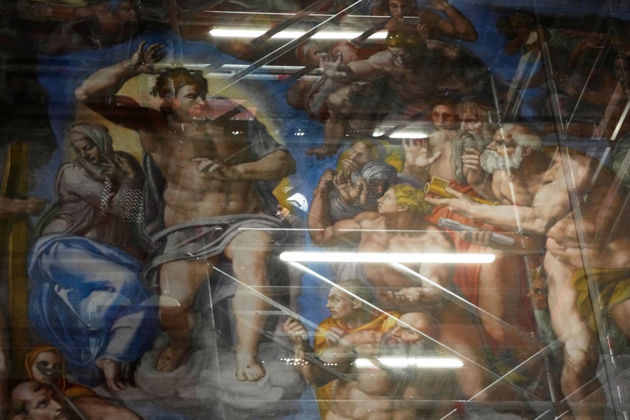 Michelangelo’s ‘The Last Judgment’ undergoes first significant restoration in decades