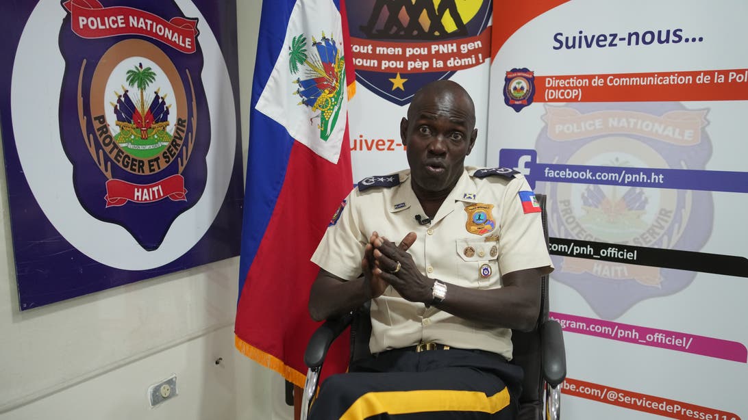 Haiti police chief says a plan is underway for elections this year despite gang violence