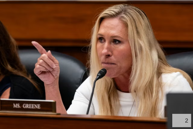 Once MAGA stalwart Marjorie Taylor Greene says it’s time for the Republican Party to ‘burn to the ground’