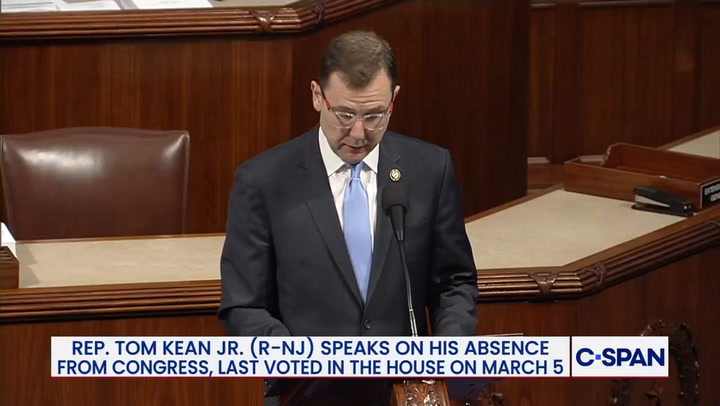 ‘Missing’ Republican lawmaker Tom Kean Jr. explains his three-month absence: ‘I was given the diagnosis of depression’