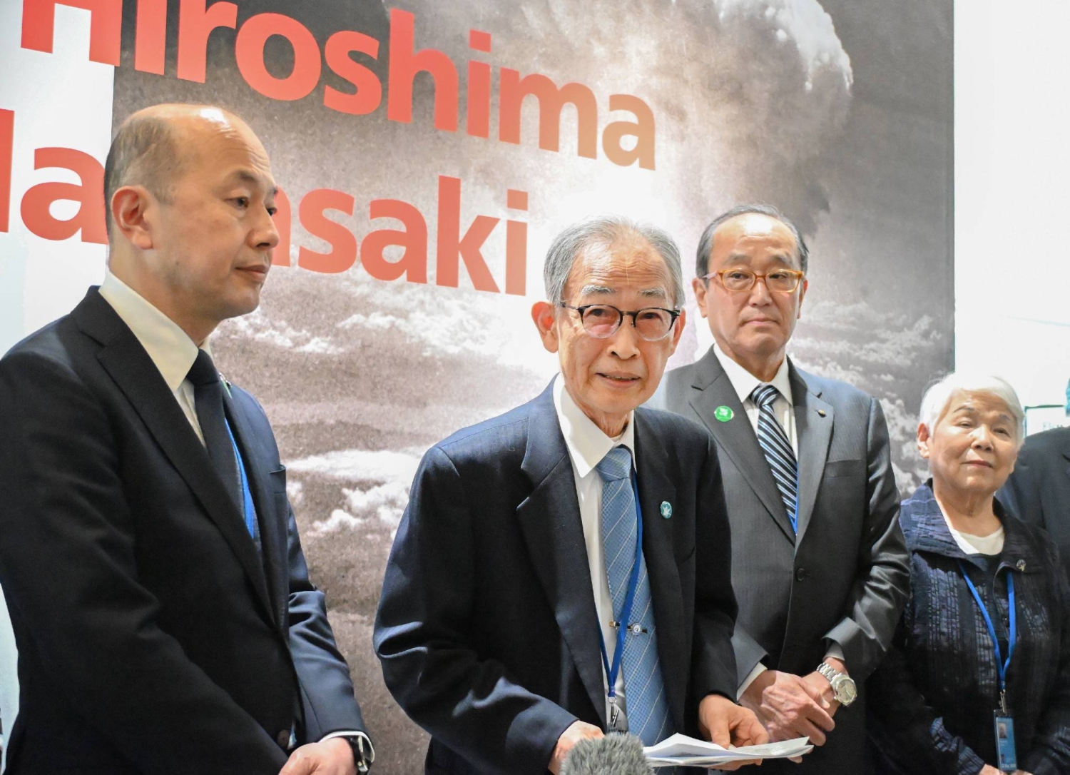 Hiroshima A-bomb survivor calls for abolition of 'devil's weapons' at U.N.