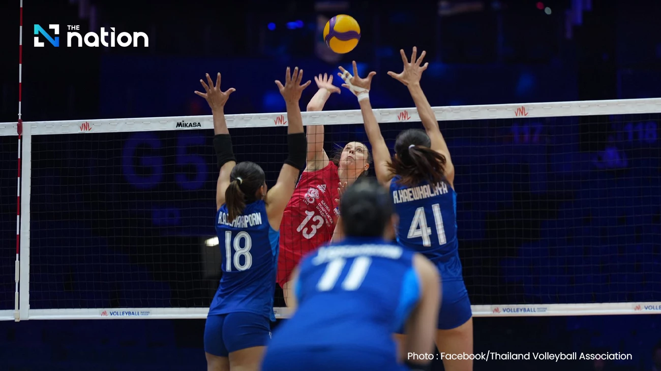 Thailand fall to Serbia in straight sets in VNL 2026 opener