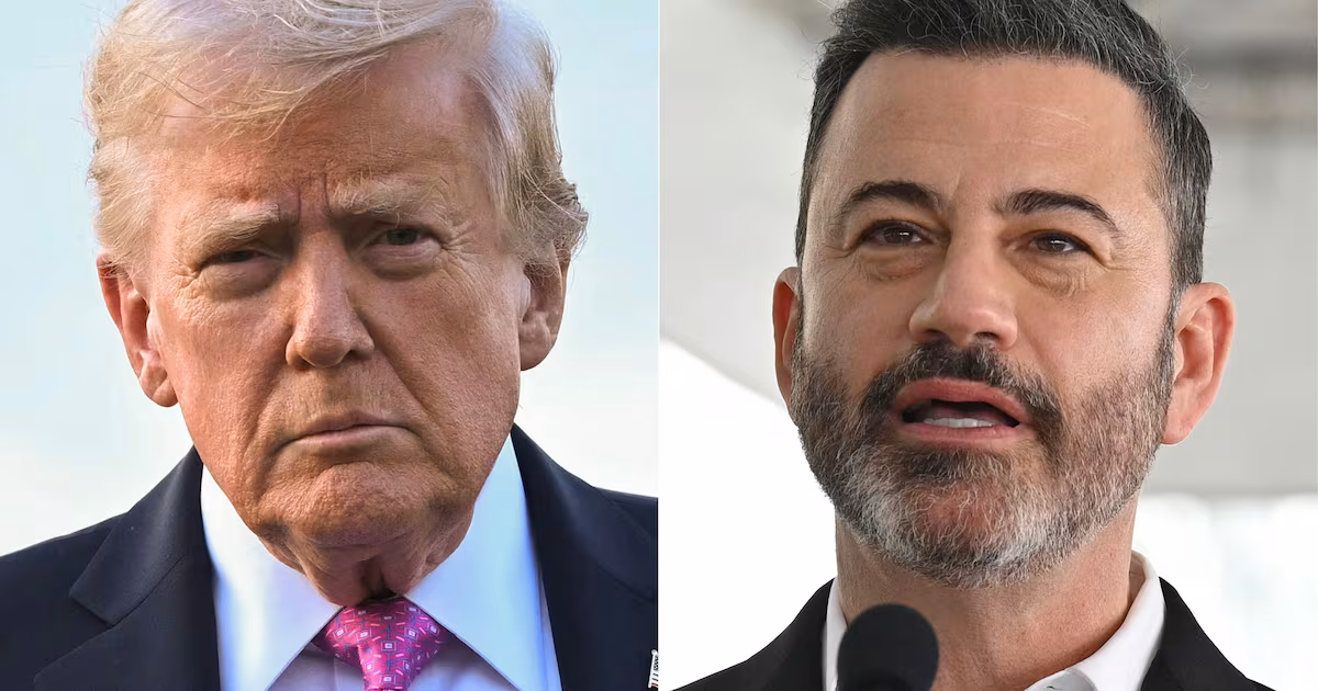 US President Donald Trump has called on Disney and ABC to part ways with late-night TV host Jimmy Kimmel. AFP