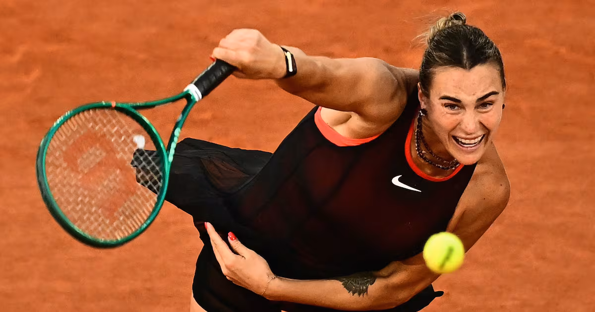 Aryna Sabalenka dances her way into French Open quarter-finals