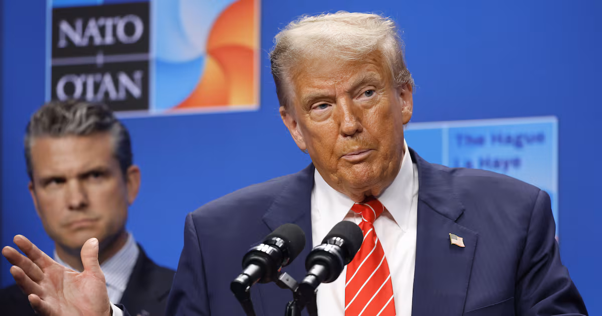 Trump to attend Nato summit despite tension over Iran war