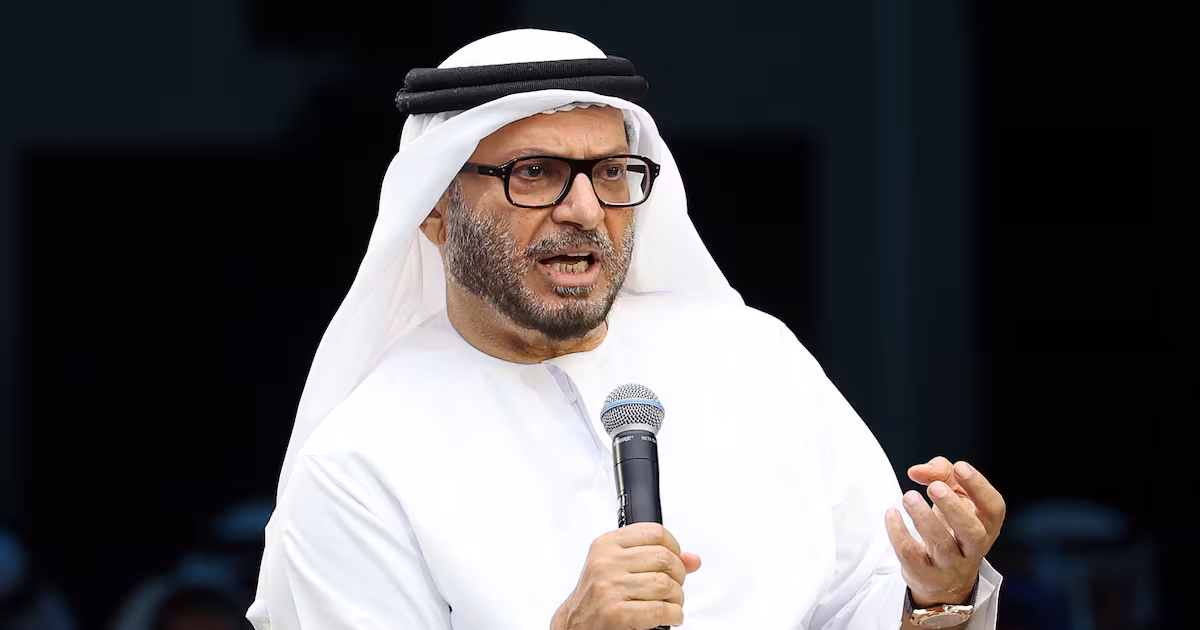 Dr Anwar Gargash, diplomatic adviser to President Sheikh Mohamed. Chris Whiteoak / The National