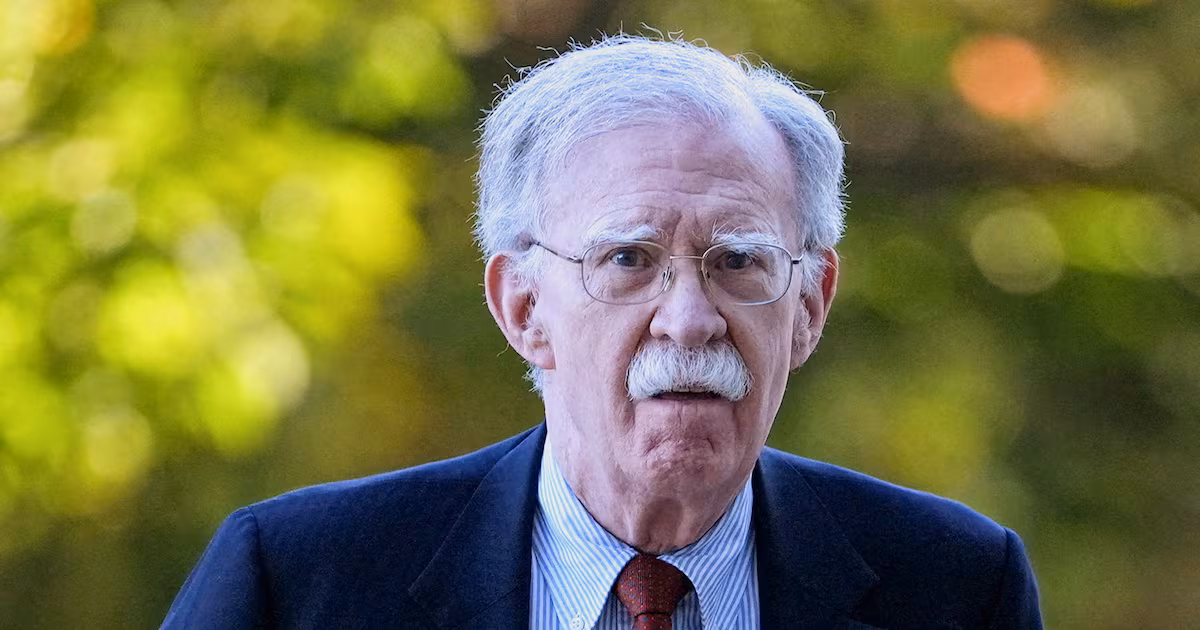 John Bolton charged for compiling notes for 'The Room Where It Happened