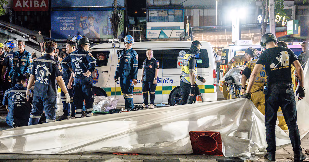 Bangkok bar fire kills 27, injures 22 in critical condition