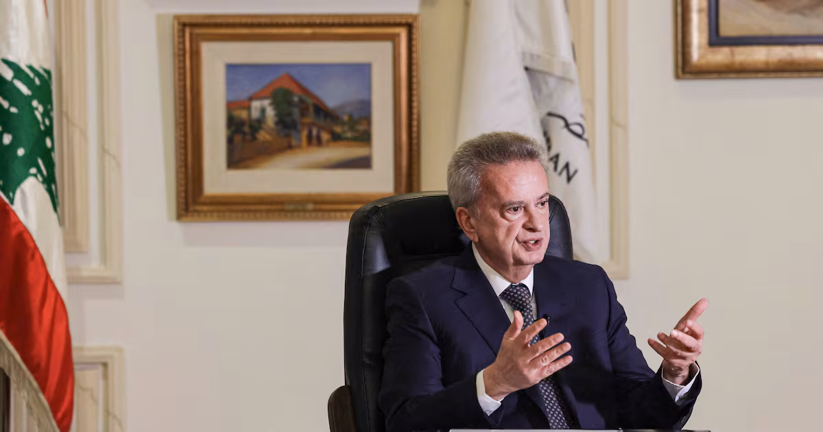 Former Lebanese central bank governor Riad Salameh arrested at Beirut hospital