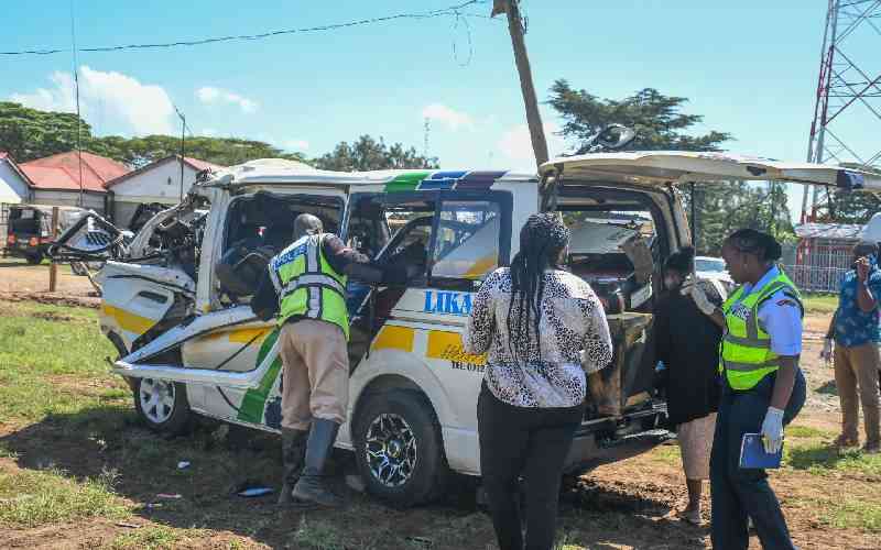 10 people killed in Gilgil accident
