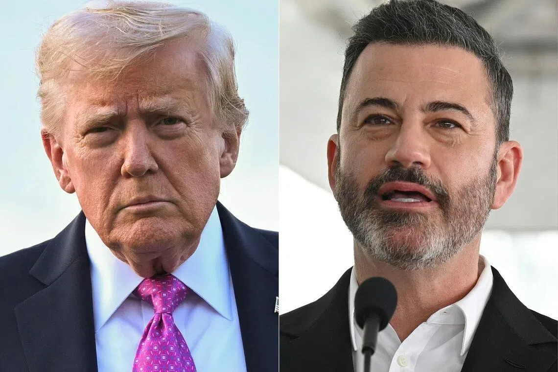 Kimmel says his joke was misconstrued, Trump says ABC should fire late-night host
