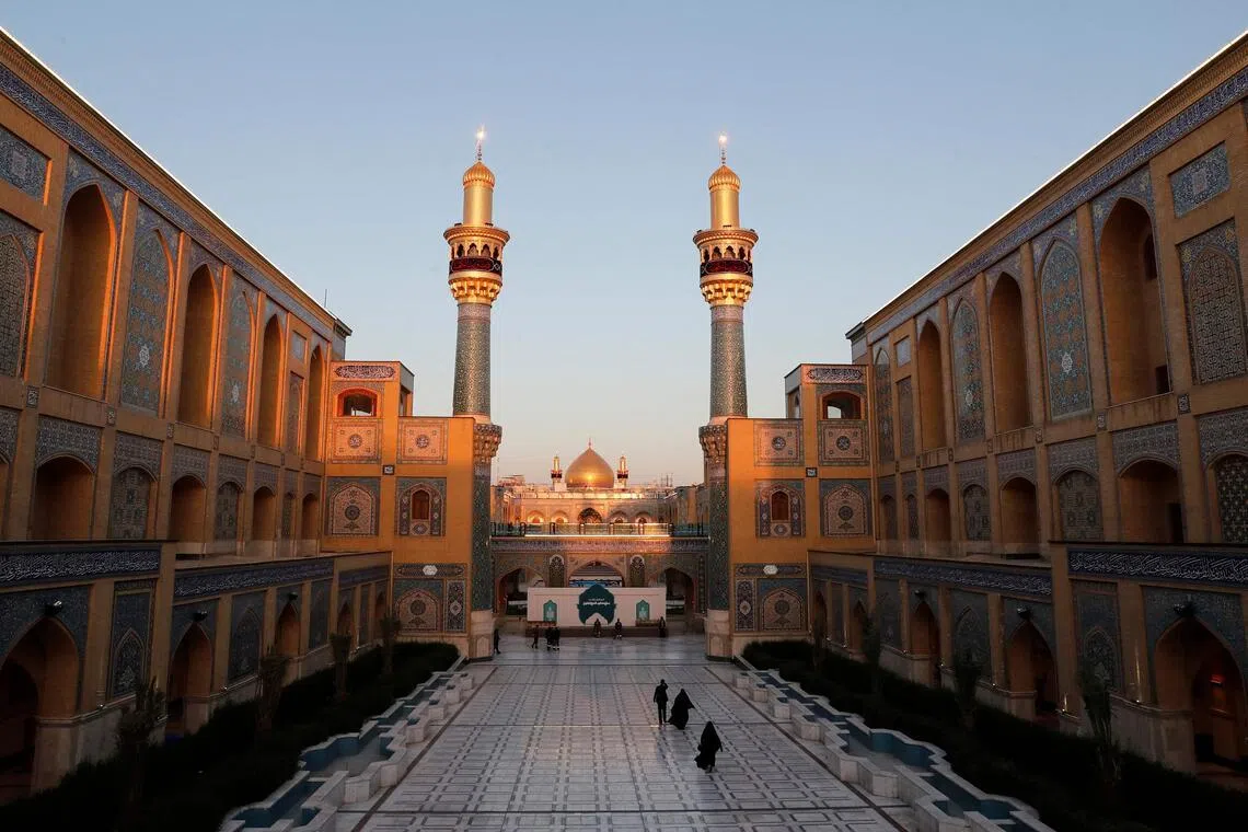 ‘No pilgrims’: Regional war hushes Iraq’s holy cities