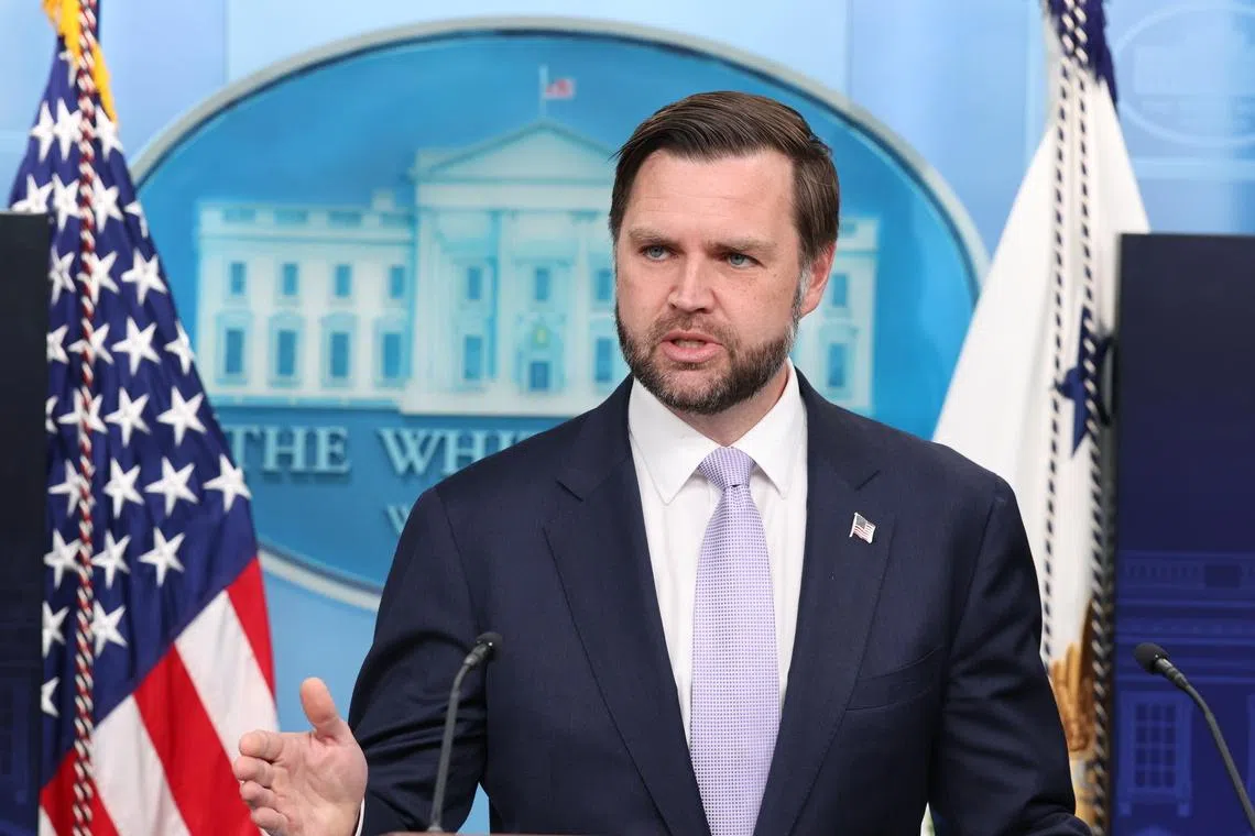 At White House briefing, US V-P Vance says Iran war won’t be a ‘forever war’