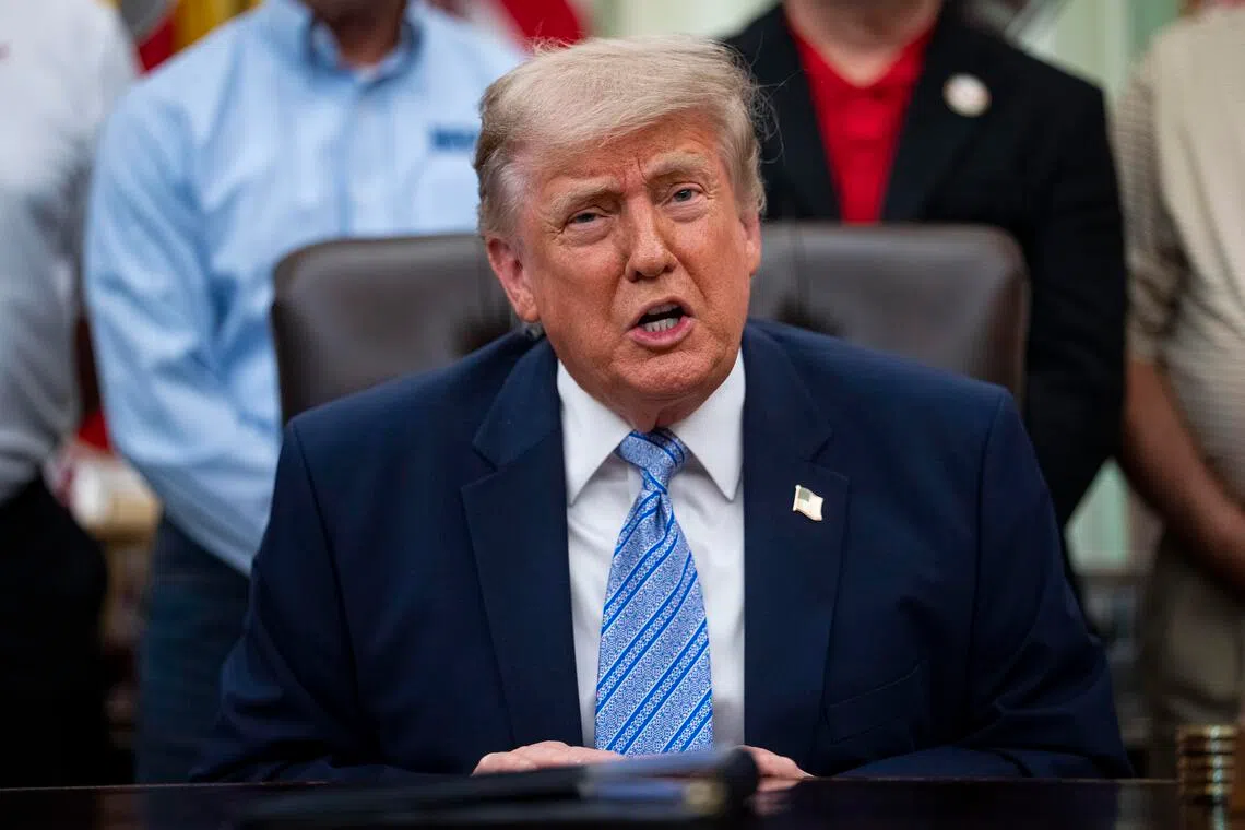 Trump celebrates Stephen Colbert's show cancellation on Truth Social