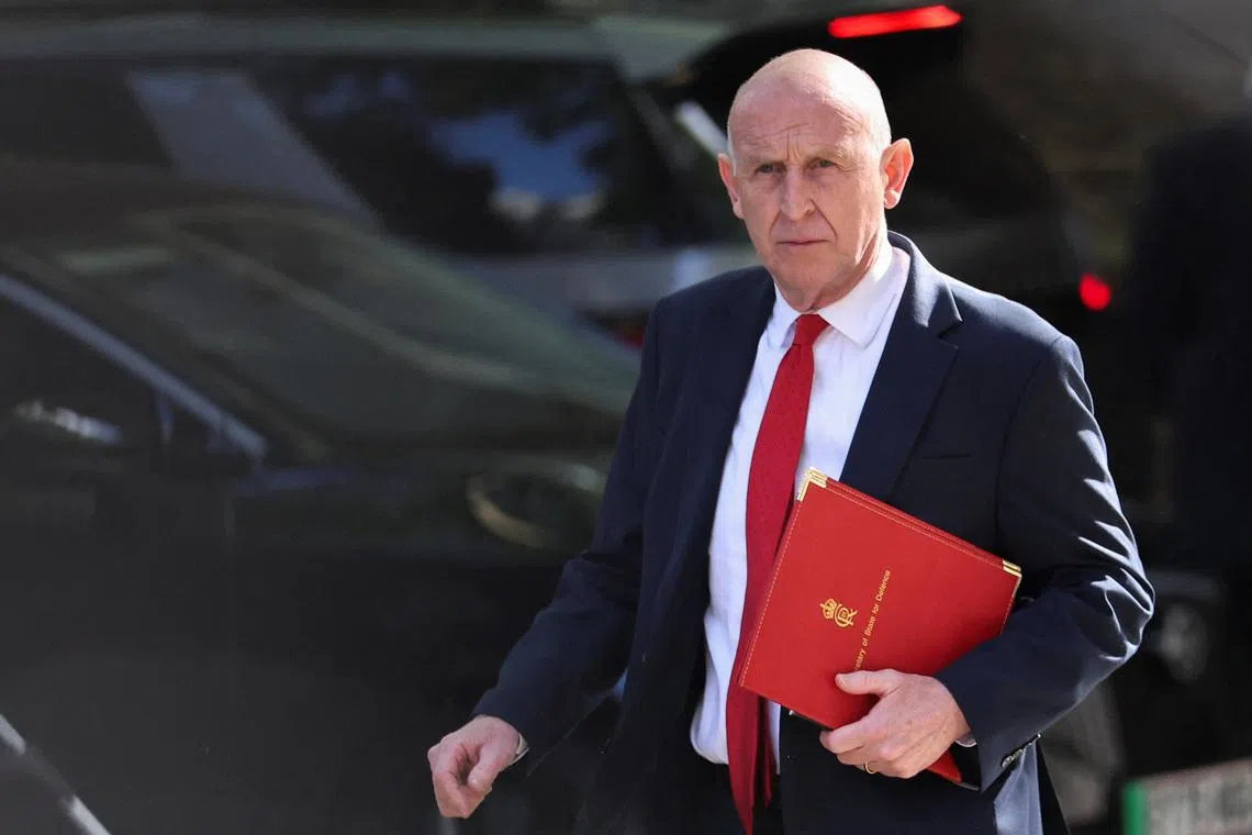 UK Defence Secretary John Healey Resigns Over Starmer's Military Spending Plans