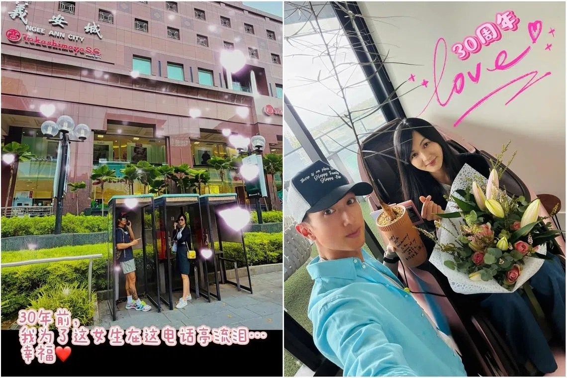 Singer Wu Chun revisits Orchard Road phone booth where he wept for his wife