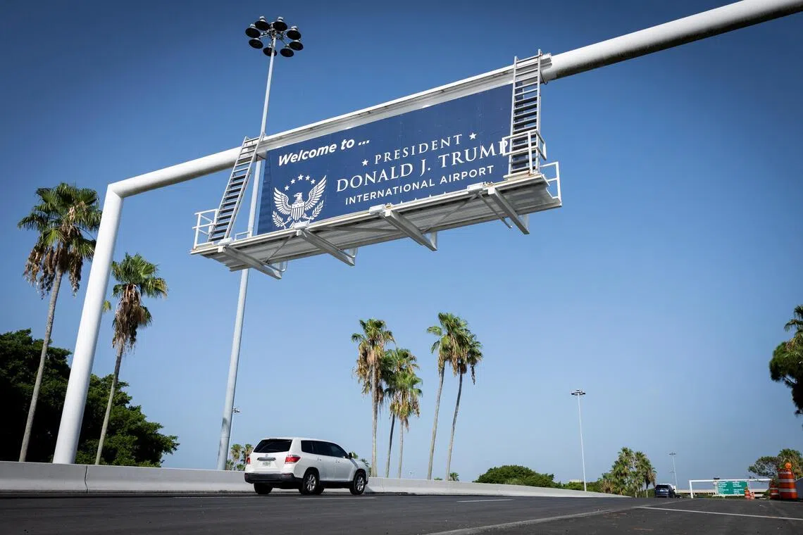 Florida airport renamed ‘Trump’ in latest push to expand his brand