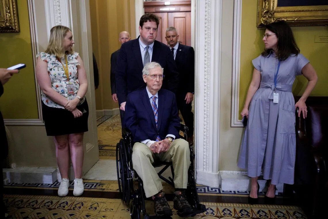 Mitch McConnell remains absent from Senate due to undisclosed health issues