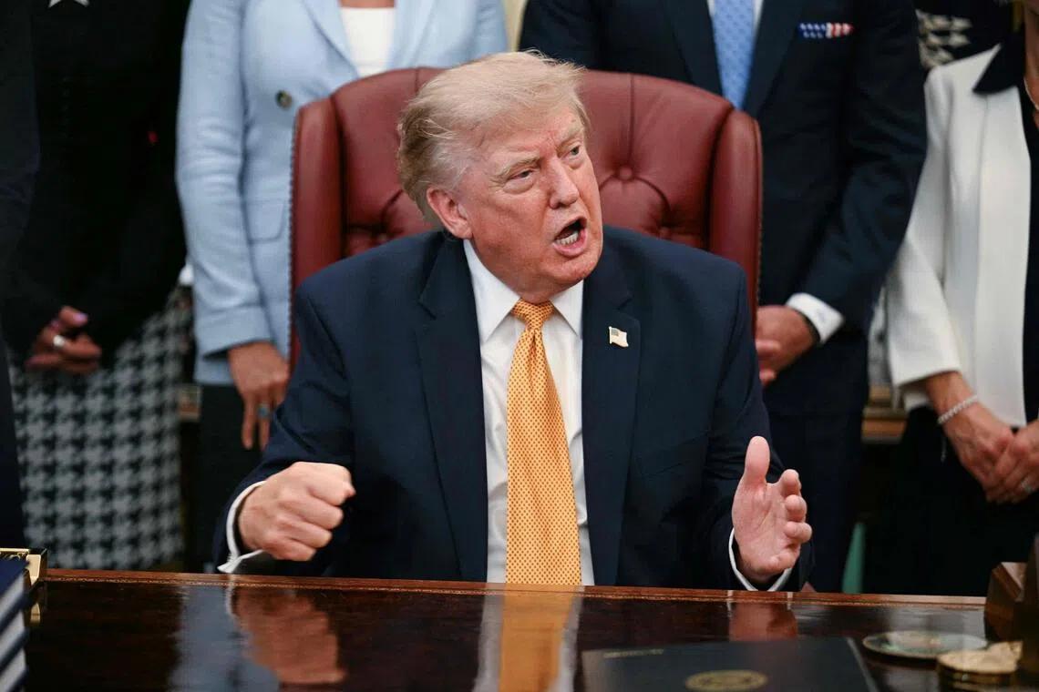 Trump denies US munitions shortage, warns ‘leakers’ of jail time