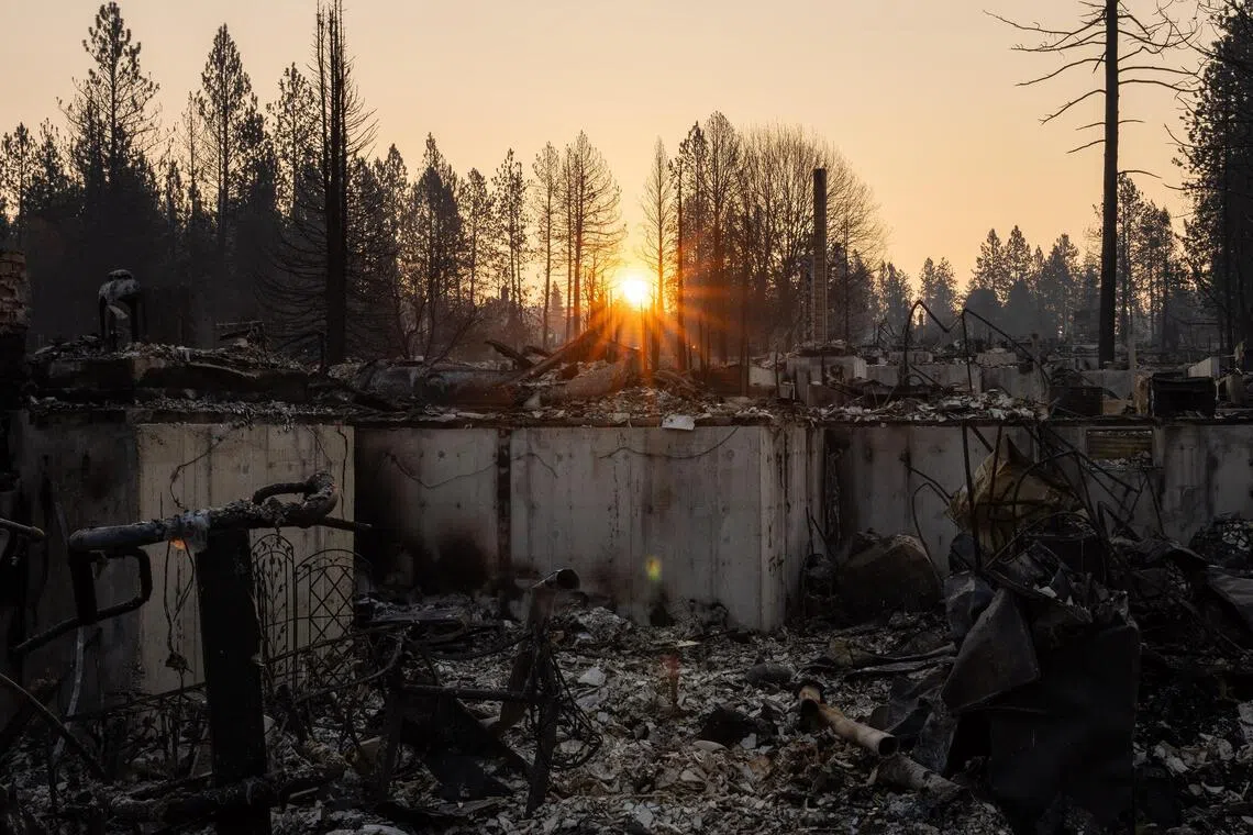 Firefighting helicopter crashes near wildfire in US, killing two on board