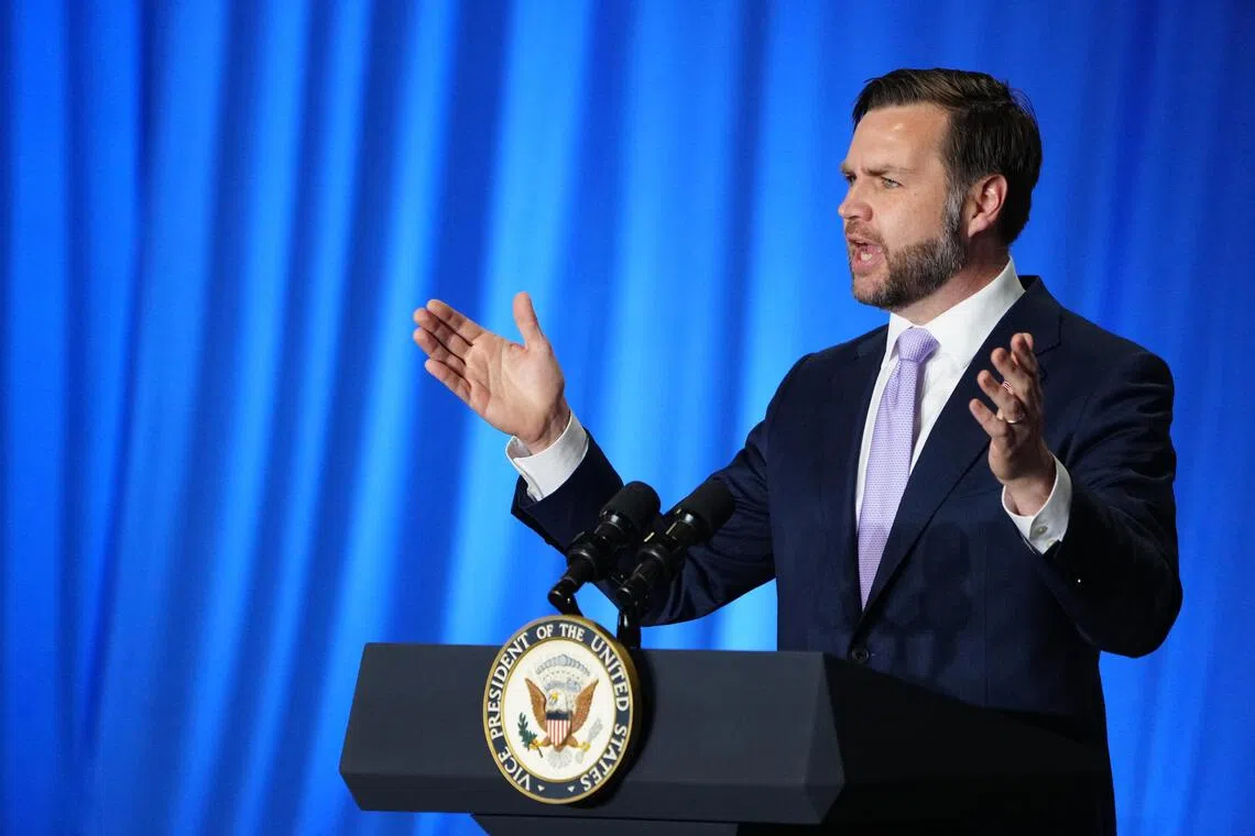 Insults, expletives and fat-shaming: US V-P Vance trolls critics on the right and left