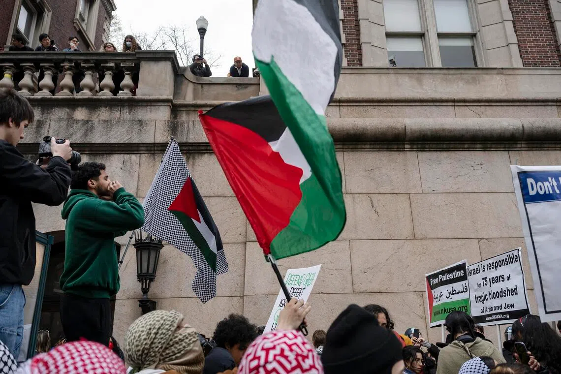 Palestinian students and staff sue Columbia University alleging discrimination