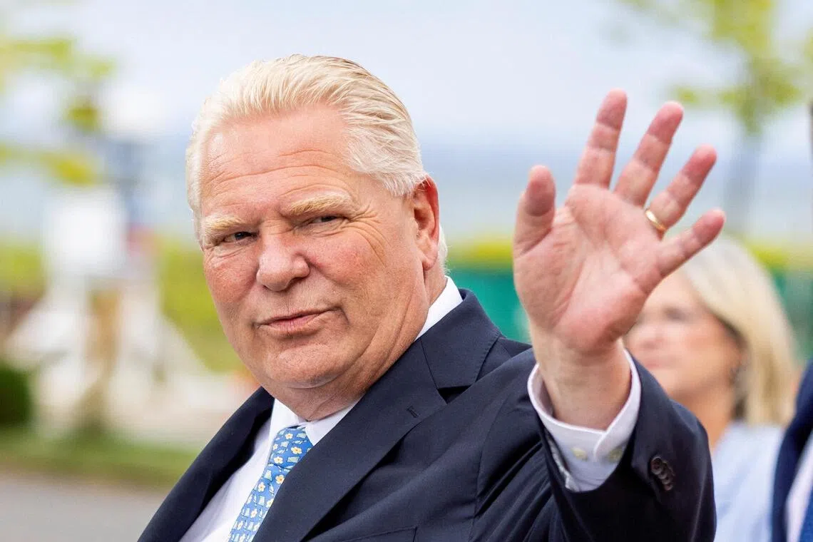 ‘Flunky,’ ‘loser’: Trump trades wild insults with Ontario’s leader
