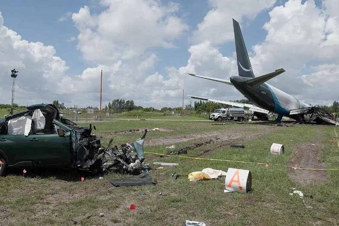 One pilot flagged excessive speed before Miami cargo crash, NTSB says