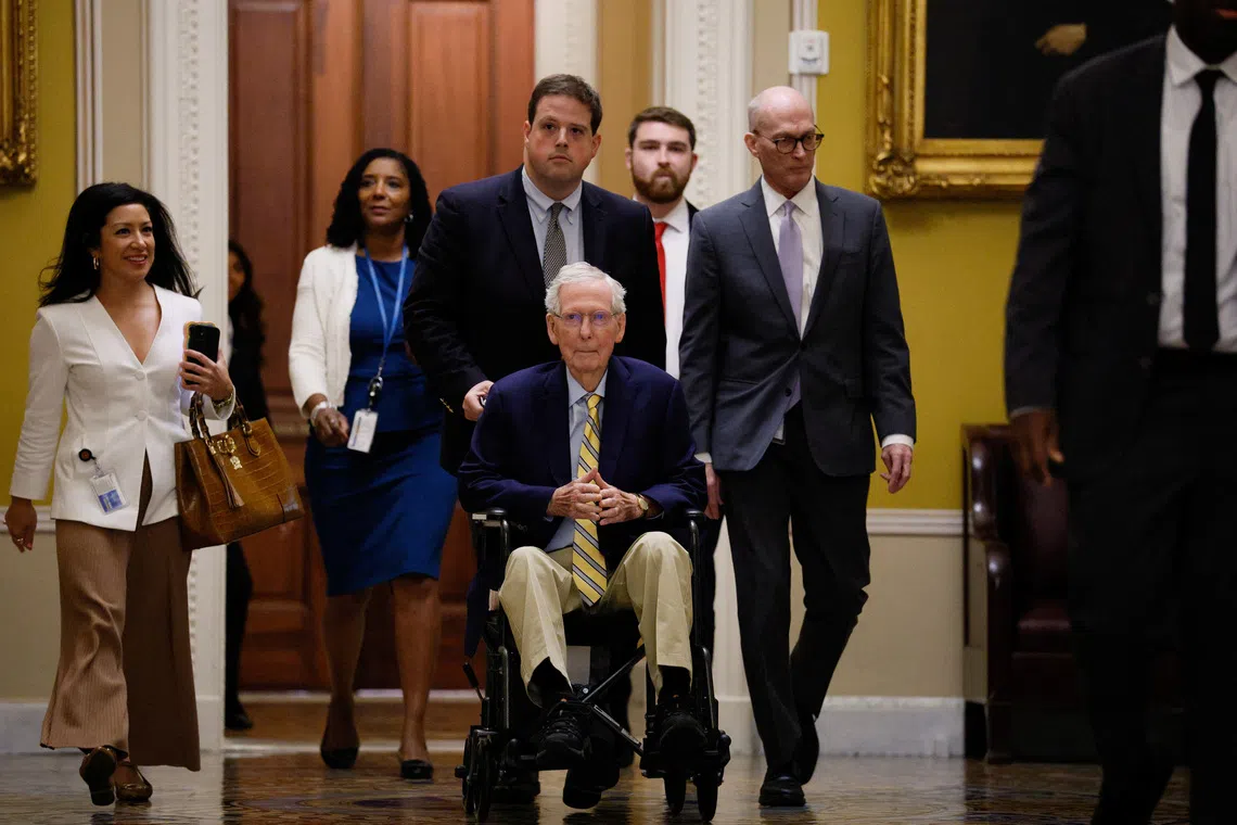 Top US senator Mitch McConnell, 84, returns after monthslong medical absence