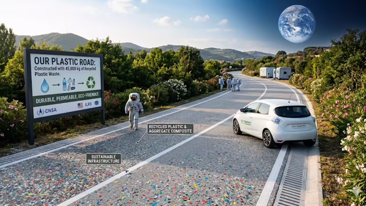 “Rubbish roads” in Nepal: Turning plastic waste into roads to create cleaner cities