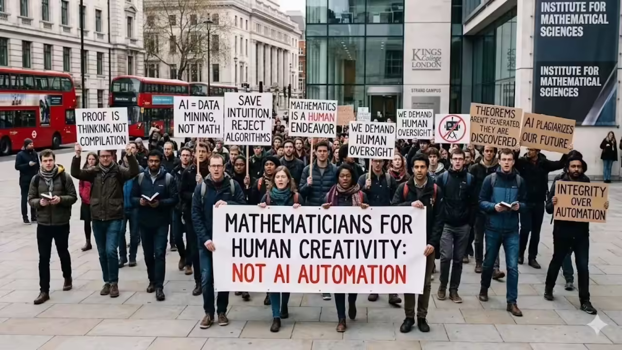 Dozens of Mathematicians from across the world sign declaration against AI; say: Mathematics is, and should always remain a human ...