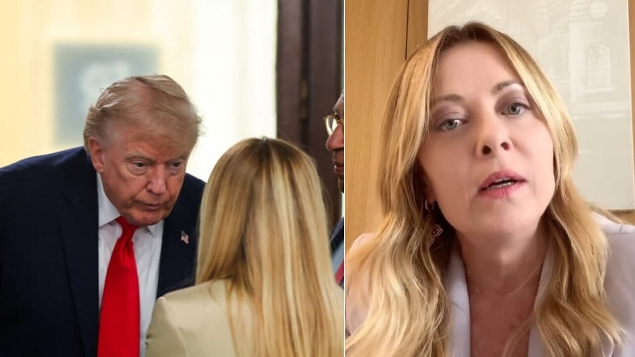 Trump: "Meloni mi ha implorato per una foto, mi ha fatto pena". La premier: "Allibita". Mattarella la chiama, Tajani annulla la visita in Usa