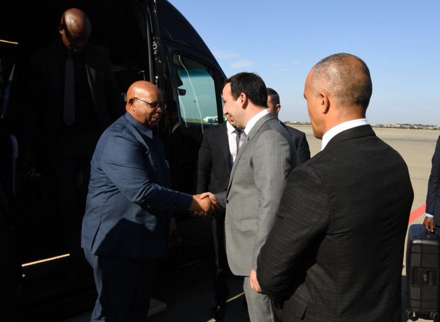 Speaker of National Assembly of Zimbabwe arrives in Azerbaijan on official visit