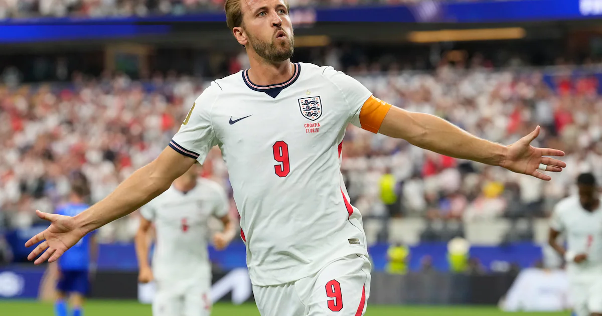 Harry Kane helpt Engeland met twee treffers aan WK-zege op Kroatië (4-2)