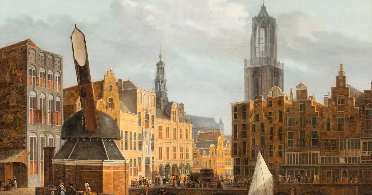 In de patronen van de oude stad zijn de middeleeuwen nog te zien. ‘Ik probeer de stad te ontleden en voor mezelf begrijpelijk te maken’