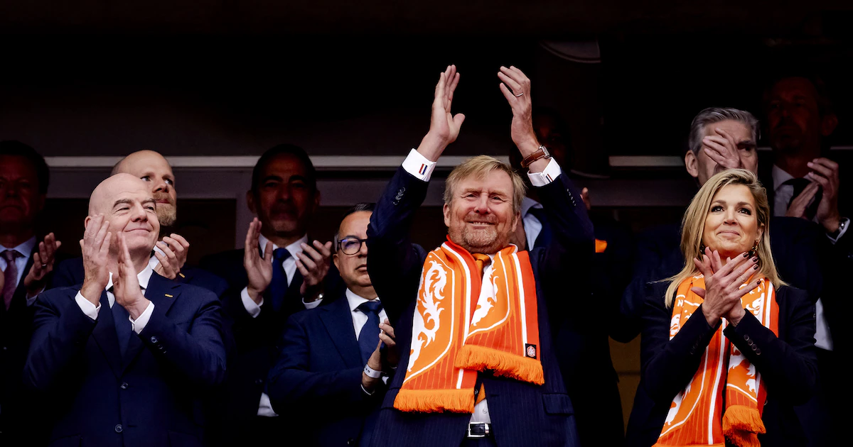 Tussen de regels door uit koning Willem-Alexander wel degelijk kritiek op de Fifa