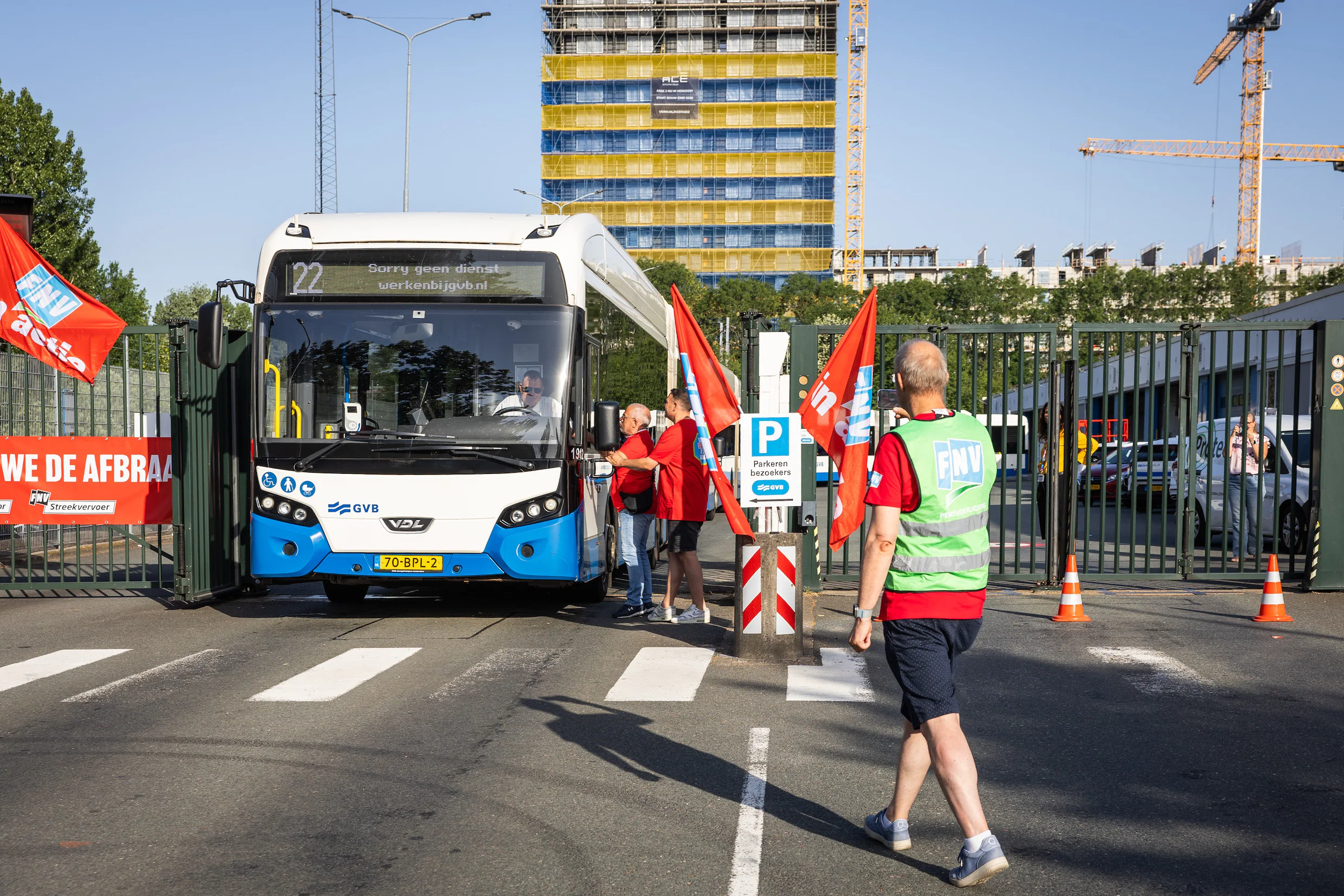 De vakbonden weten dat ov-personeel wel wil staken. ‘Onze arbeidstak kent een echte stakingstraditie’