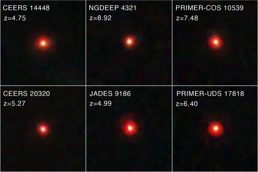 Astronomers Find Little Red Dots About to Merge