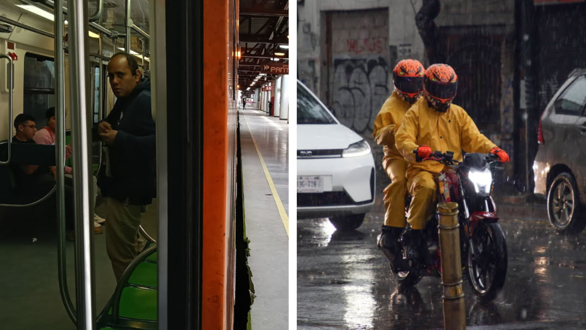 Activan marcha lenta en todas las Líneas del Metro CDMX por lluvia en, al menos, 9 alcaldías
