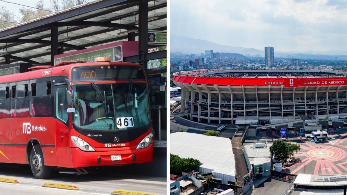 Metrobús anuncia servicio especial y horario extendido por el partido de México vs. Inglaterra