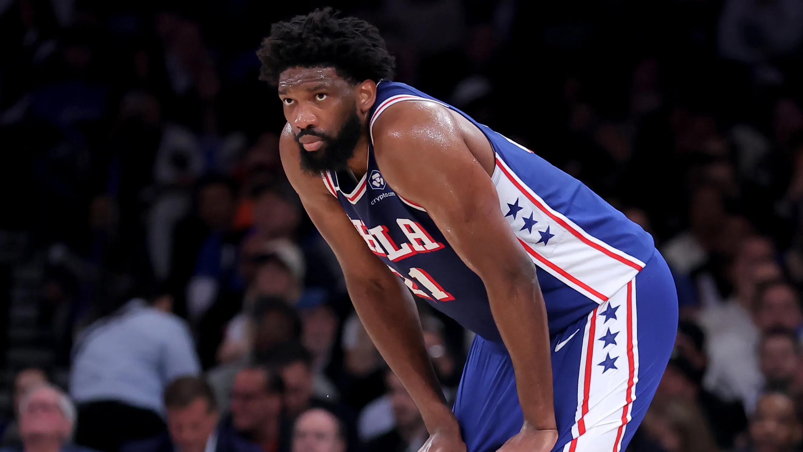In major blow, Joel Embiid (injuries) out for Game 2 vs Knicks — Live updates